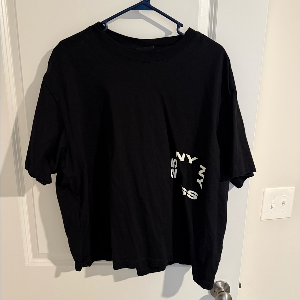 H&M Black Loose Fit T-Shirt